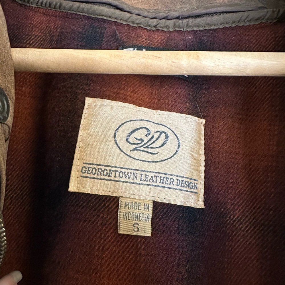Georgetown Leather Design - Vintage Men’s Small - Picture 5 of 9